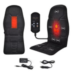 Heated Massage Seat Topper –  Heat Therapy Cushion for Home, Office & Car