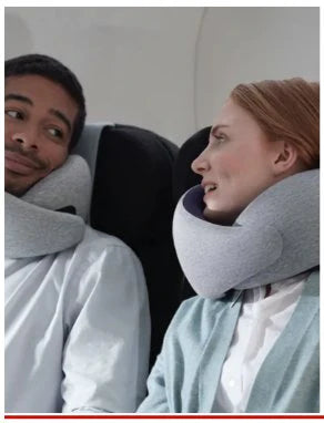 Relaxooio™ Travel Neck Pillow with Eye Mask & Earplugs