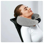 Relaxooio™ Travel Neck Pillow with Eye Mask & Earplugs